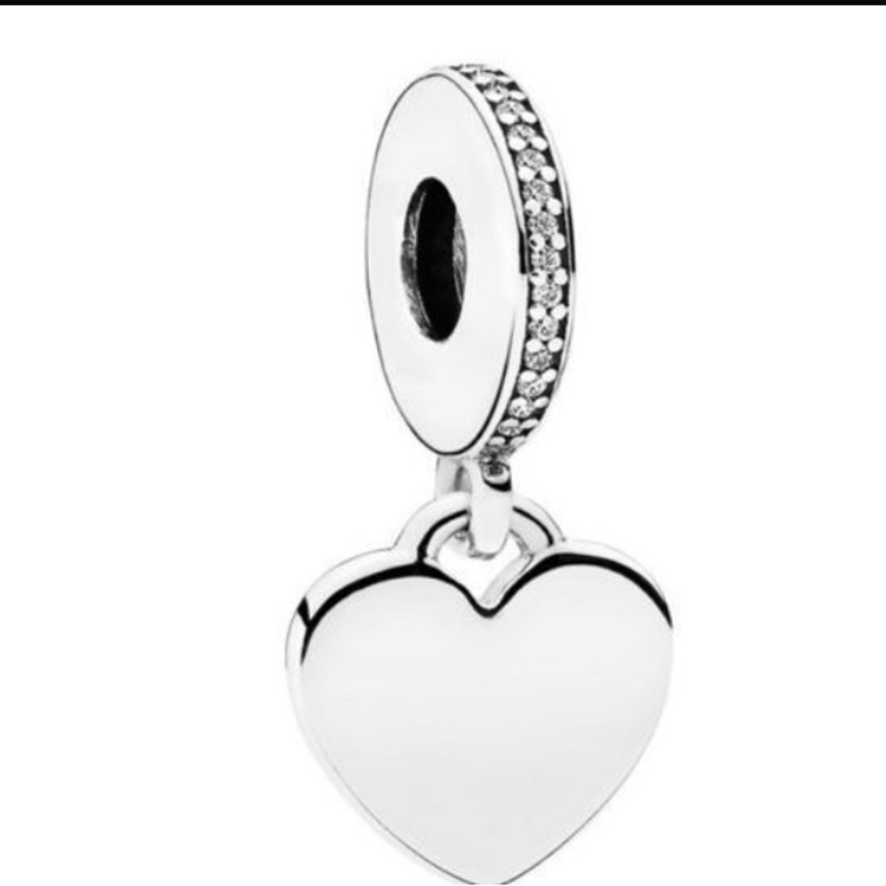 Pandora Silver Heart Charm